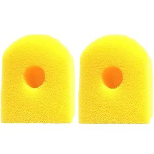 Aquarium Filter Replacement Sponge, Fish Tank Filter Replacement Parts, 3-Stage in-Tank Filter 130GPH 10-40 Gallon Fish Tanks (2 PCS)