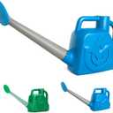 XXXFLOWER 1.5 Gallon Blue Watering Can Outdoor Garden Flower Plant, Lightweight 6 L Water Cans with Detachable Nozzle Watering Pot for Office House Garden