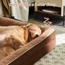 WNPETHOME Dog Beds for Large Sized Dogs, Washable Orthopedic Dog Couch Sofa Bed with Waterproof Lining & Non-Skid Bottom for Pet Sleeping