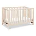 Carter's by DaVinci Colby 4-in-1 Convertible Crib - GREENGUARD Gold Certified Convertible Baby Crib to Toddler Bed, Daybed, Full-Size Bed - Wooden Baby Bed w/Four Adjustable Heights - Washed Natural