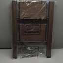 2 Step Ladder,Aluminum Folding Step Stool for Adults,Step Ladder with Wide Anti-Slip Pedal,330 lbs Capacity for Home,Office,Kitchen,Library (Walnut)