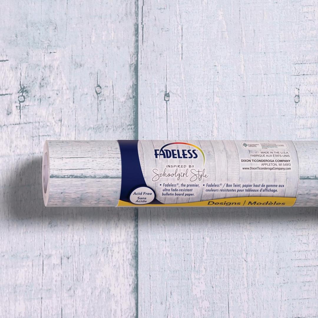 Fadeless Schoolgirl Style Bulletin Board Paper, Southern Charm, 47.25" x 25', 1 Roll