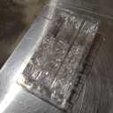 7PM Rectangular Chandelier, Modern Dining Room Light Fixture with Raindrop Chandelier Crystals, 13-Light Flush Mount Rectangle Chandelier for Dining Room Kitchen,Chrome Finish L59'' x W10'' x H9''