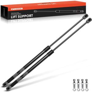 A-Premium 35.43 inch 60lb/267N Lift Supports Gas Spring Shock Struts Replacement for Toolbox Cabinets Sliding Window Storage Bed Bench Lids Basement Door Cover Camper Shell Topper Outside 2-PC Set