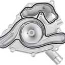 IRONTREE AW7170 Water Pump Kit with Gasket Compatible with 05-10 Jeep Grand Cherokee Commander, 05-10 Chrysler 300, 05-10 Dodge Charger Challenger Magnum, 5.7L 6.1L V8 Engine, 4792838AA 4792838AB
