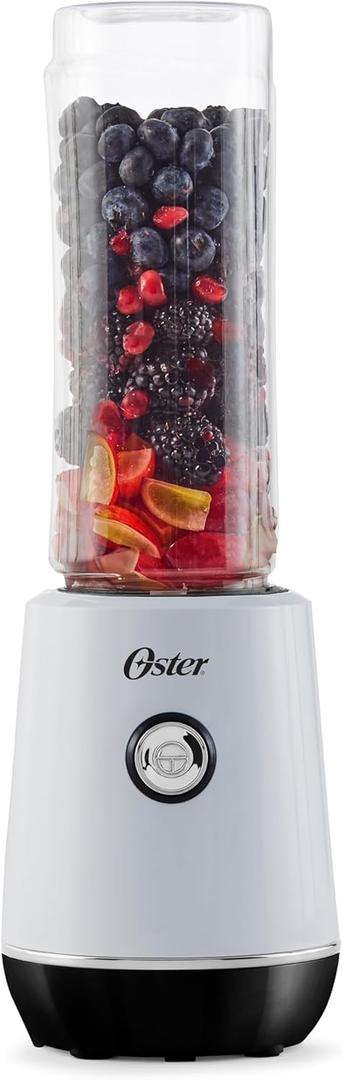 Oster MyBlend Plus Personal Blender 20-Oz BPA-Free Portable 500-Watt with a One-Touch Function Stainless Steel Blade and 3-Year Satisfaction