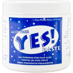 Yes! Paste Non-Toxic Water Based Glue, 19 Ounce Jar, EXP: Unknown