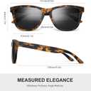 Polarized Sunglasses for Mens Womens - Fashion Men Sun Glasses Shades for Driving Fishing Lightweight UV Protection (Black/Gradient Black/Black)