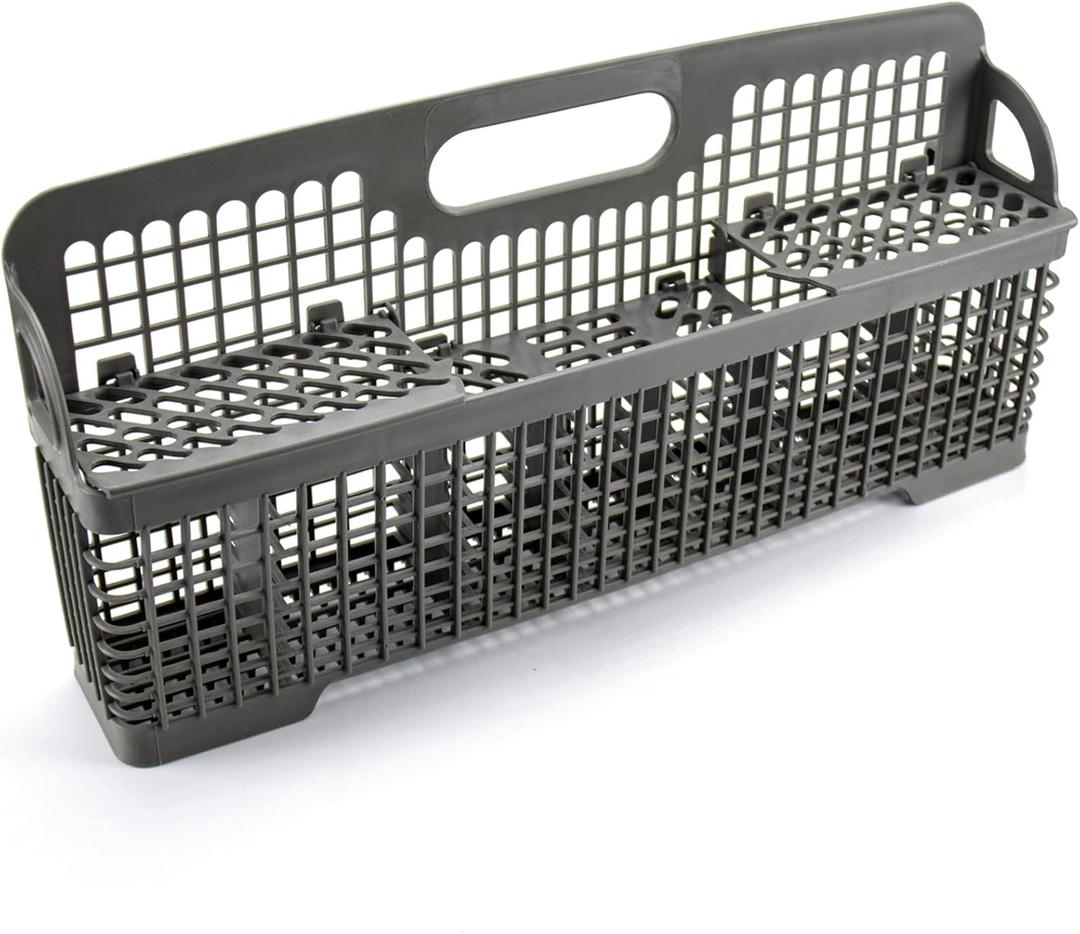 WP8562043 8531233 Universal Dishwasher Silverware Basket Replacement for Whirlpool Kitchenaid Dishwasher Utensil Basket - Replaces Kitchenaid Dishwasher Basket W10190415 8531288 8562043 by Techecook