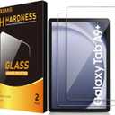 2 Pack Screen Protector for Samsung Galaxy Tab A9+ Plus (11-Inch 2023, Model SM-X210/X216/X218), Anti-Scratch 9H Hardness Tempered Glass Film