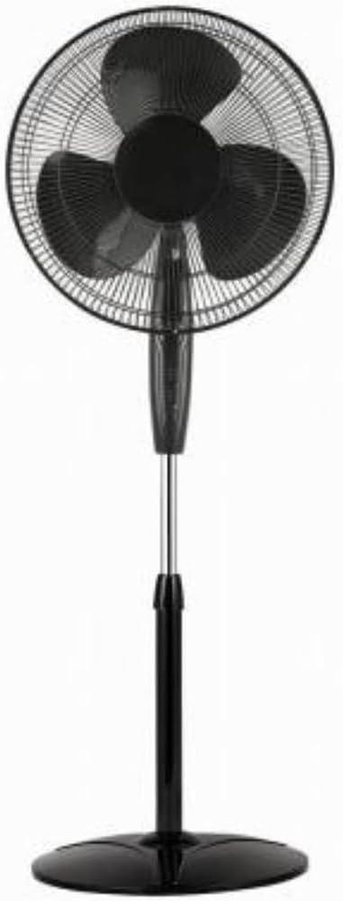 Optimus FNOP1872 Black Fan 18" Oscillating Stand Remote