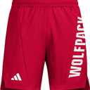 adidas Men's Designed for Training Woven NCAA University Team Shorts (Red) S: