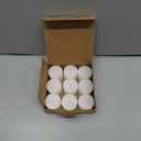 8 Hour White Votive Candles for Weddings Party Spa and Emergency, Set of 72 Small Unscented Bulk Candles for Restaurants and Home Decoration (1.25 Inch, 72 Pack)