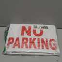 3 PC No Parking Signs with Stakes, 8x12 DS Coroplast Please Do Not Park on Grass Sign