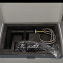 MakeFit Bathroom Faucets, Waterfall Sink Faucet with Hard Water Filter, Black Rv Bathroom Sink Faucet with 360° Swivel Spout for 1-Hole or 3-Hole, Single Handle Bathroom Sink Faucet with Pop Up Drain