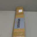 2FT Solid Wood Stair Handrail for Indoor Stairs, Outdoors Stair Railings, Sturdy Wall Mounted Non-Slip Safety Design, Elderly-Friendly & Child-Safe, with Banister Hardware and Brackets