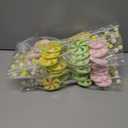 3 x 6 Pcs Pastel Christmas Tree Ball Picks 14.9 Inch Macaron Color Balls Ornaments for Christmas Tree Topper Xmas New Year Winter Holiday Wedding Home Decorations