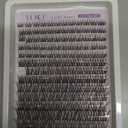 Natural Lash Clusters Wispy Cluster Eyelash Extensions 168pcs Individual Lashes 8-16mm C-Curly DIY Lash Extension Natural Look Soft Thin Band Cluster Lashes by ALICE