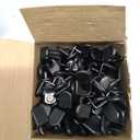 DOITOOL 50pcs Pegs for Shelves Cabinet Shelf Brackets Glass Supports Replacement Easy Install Non-Slip