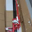 33" Farm Jack 3 Ton Heavy Duty, Hi-Lift Off Road Jack for Truck SUV Tractor - 7000LB Capacity, Ratcheting Lift 5.12-25.39" (Red)