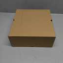 Women Cowboy Knee High Boots Chunky Block Heel Square Toe Tall Riding Boots (9.5, Beige)