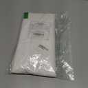 ALYVIA SPRING Extra Long Fabric Shower Curtain Liner Waterproof - 72" x 84", Soft & Lightweight XL Shower Curtain with Magnets, Machine Washable - 72x84, White