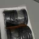 Autumn Alley Deluxe Farmhouse Apothecary Jars Set, Black Bathroom Jars Qtip Holder Glass - Rustic Vanity Organizer for Bathroom Counter, Cotton Balls, Swabs, Rounds, Salts 2-Small Glass with Lids