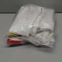 10 Pack Sublimation Blanks Canvas Tote Bags, Reusable Grocery Bags Heat Transfer Widen Tote Bags Cosmetic Makeup Bags Shopping Bag W/Customized Color for DIY, Advertising, Christmas Craft Gifts