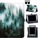 Case for Walmart Onn 7 Inch Gen 3 2022 Release Tablet Case, Models 100071481,360 Degree Rotating Case Protective Cover, for Walmart Onn 7 Inch Gen 3 2022,Nature Mountain Forest
