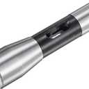 uxcell R8 Shank to MT2 Morse Taper Sleeve Chuck Arbor Reducing Adapter for Lathe Milling Drill 7/16-20UNF Thread 45# Steel