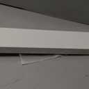 COUKIU Bathroom Vanity Sink Backsplash/Sidesplash (White Engineered Marble, 4" x 22")