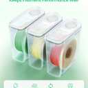 AMZPro Filament Storage Box - 4 Pack Filaments Container for 3D Printing Filaments Sealing and Protection - Portale Filament Storage with Desiccant,Water-Proof and Dust-Proof 4.0L(9.03 * 8 * 3)