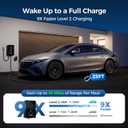 Level 2 EV Charger, 48A Hardwired, 25FT Cable, J1772 Wall Charger, 11.5kw