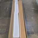 Art3d 8-Pack 96 x 6in. WPC Acoustic Slat Wall Panel for Modern Interior Decor, TV Background, Living Room, Oak