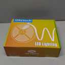 IP67 Waterproof COB LED Strip Lights AC 120V Direct Plug, 66FT Super Bright Outdoor Strip Lights with Double Fuse Controller, 2700K Warm White LED Strips for Garden Patio Commercial Decor