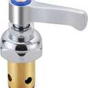 Cold Side Handle Stem Assembly Replacement Fits T&S Faucets, Fit for Eterna Valve Replacement 002713-40, Commercial Faucet Part, Brass