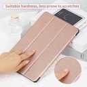 Case for FM 11 (13th Gen, 2023)Auto Wake/Sleep Trifold StandPremium PU StandLightweight & Durable (Gold)