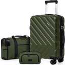 Luggage Sets 3 Piece,Suitcases with Wheels,Carry On Luggage Set 22x14x9 Airline Approved,Hardshell Luggage Sets With TSA Lock,20 Inch Carry On Suitcase