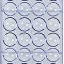 Pastry Tek 10.8 x 5.3 Inch Chocolate Shaping Mold, 1 Freezable Candy Mold - 32 Cavities, Half-Sphere, Clear Polycarbonate Chocolate Mold, Dishwashable, Easy To Release - Restaurantware