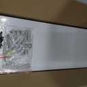 upsimples 23.6" Long Floating Shelves for Wall, Room Decor Set of 2, White, 23.6in