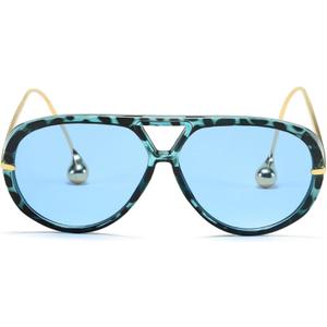 Willochra Vintage Oversized Pilot Shield Sunglasses Women Luxury Trendy Sun Glasses For Ladies Big Frame Eyewear 