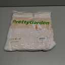 PRETTYGARDEN One Piece Jumpsuits for Women Dressy Summer Travel Outifts Casual Sleeveless Mock Neck Wide Leg Rompers(Beige,XX-Large) (XXL)