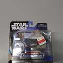 Star Wars SWJ0008 Yoda's Starfighter Official 7.5 cm Vehicle with Figures