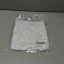 Trendy Queen Womens Long Sleeve Shirts Crop Square Neck Ribbed Tops Basic Slim Fit Y2K Fall Winter Clothes Outfits 2026 (White, XS)