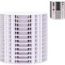 12.8'' Adjustable Ink Pad Storage Organizer Rack, 72 Grids Stamp Pad Spinning Organizer Holder for Mini Cube Caddy Ink Pads, Craft Stamp Pad Holder for Desktop