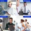 Aokeo Wireless Microphone Headset, UHF Wireless Headset Mic System, 160ft Range