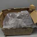 SRIWATANA Shower Caddy Organizer Hanging Over Head, Bathroom Shower Rack Hanger with Hooks for Razors - Chrome