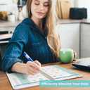 2 x Monthly Planner 2025-2027, 2 Year Months Planner Calendar 2025-2027, July 2025 - June 2027, 7" x 10", 25-27 Monthly Calendar Planner, 24 Months, Perfect for School Office Home Planning - Purple