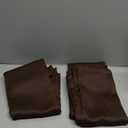 ChrisDowa Grommet Blackout Curtains for Bedroom and Living Room - 2 Panels Set Thermal Insulated Room Darkening Curtains (Brown, 52W x 45L)