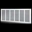 30x10 Return Air Grille(Duct Opening Size),Air Return Vent Cover,Flat Vent Cover,Rejillas De Aire Acondicionado Para Casa,Return Air Grilles,Outer Dimensions:31.75"Wx11.75"H(30"W x 10"H, Duct Opening)